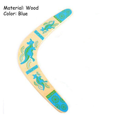 Wooden Boomerang outdoor fun sports Plastic Luminous LED Light Boomerang Outdoor Park special flying Toys Flying Disk saucer GYH