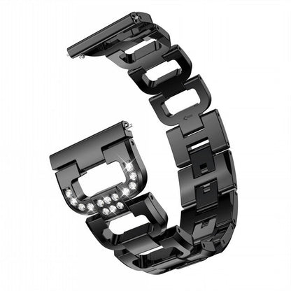 Diamond For Samsung Galaxy Watch 46mm Band Gear S3 Women Men Jewelry Stainless Steel Strap For Huawei Watch GT Band Bracelet