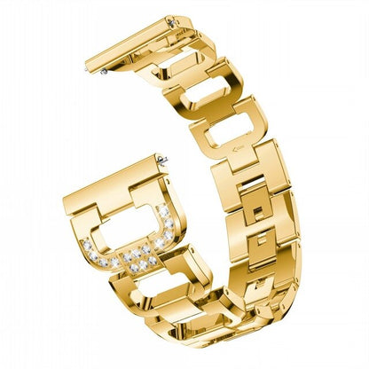 Diamond For Samsung Galaxy Watch 46mm Band Gear S3 Women Men Jewelry Stainless Steel Strap For Huawei Watch GT Band Bracelet