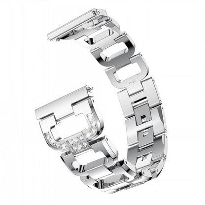 Diamond For Samsung Galaxy Watch 46mm Band Gear S3 Women Men Jewelry Stainless Steel Strap For Huawei Watch GT Band Bracelet